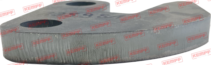 138981 Kempf Haken für ZVR Stahl-Rückwand (Oberteil)